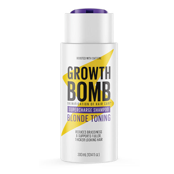Growth Bomb Blonde Toning Shampoo or Conditioner 300ml - Image 2