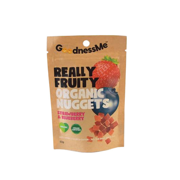 Goodness Me Really Fruity Organic Nugget Varieties 50g - Image 2