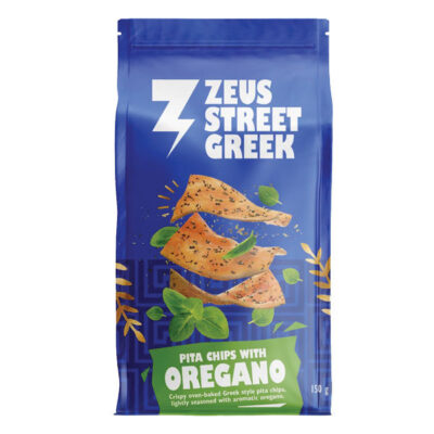 Zeus Street Greek Pita Chips 150g Varieties