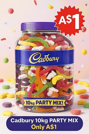 Cadbury Fresha Party Mix Soft Chewy Lollies 10kg - Image 3
