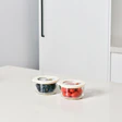 Glass Food Storage Containers Cream - 12 Set Rectangle / Round - Meal Prep - Image 6