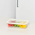 Glass Food Storage Containers Cream - 12 Set Rectangle / Round - Meal Prep - Image 5