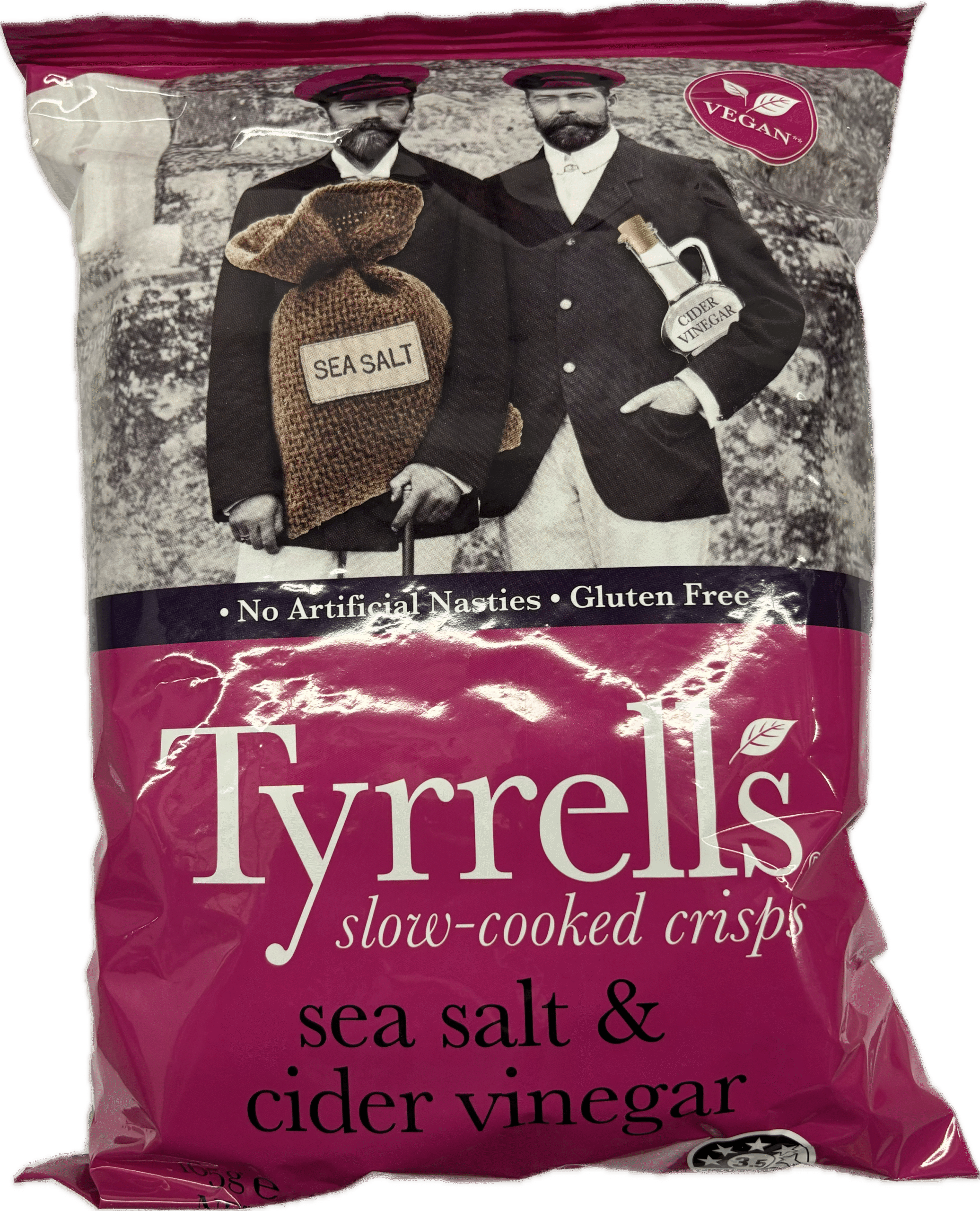 Tyrrell's Salt & Vinegar Chips 165g